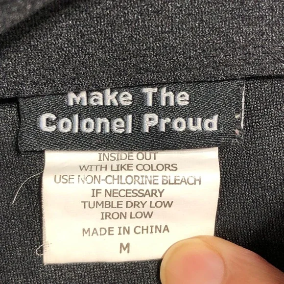 Barco Chef Shirt Mens Medium Black Short Sleeve Uniform Mock Neck Button Front - Picture 2 of 7